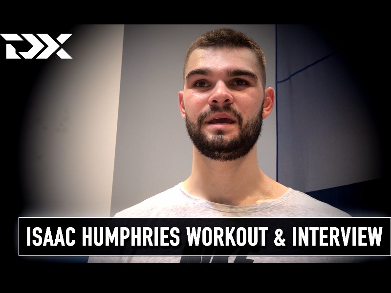 Isaac Humphries Pro Day Workout Video and Interview