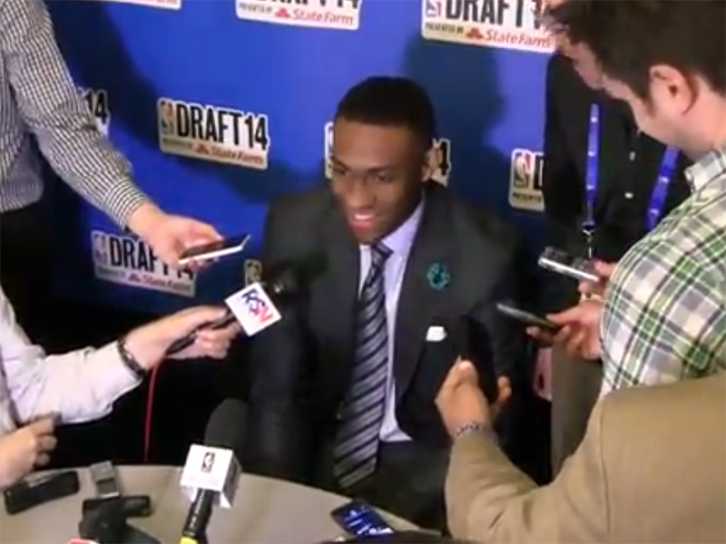 2014 NBA Draft Media Day Interivews: Parker, LaVine, Payne