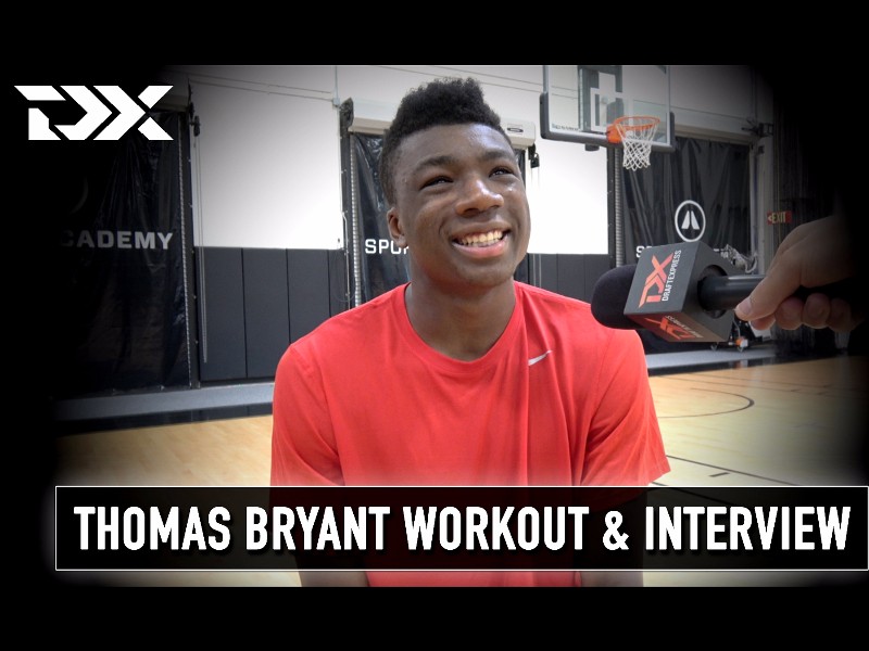 Thomas Bryant NBA Pre-Draft Workout and Interview